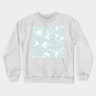 Sea Glass blue marble - Tie Dye Shibori Texture Crewneck Sweatshirt